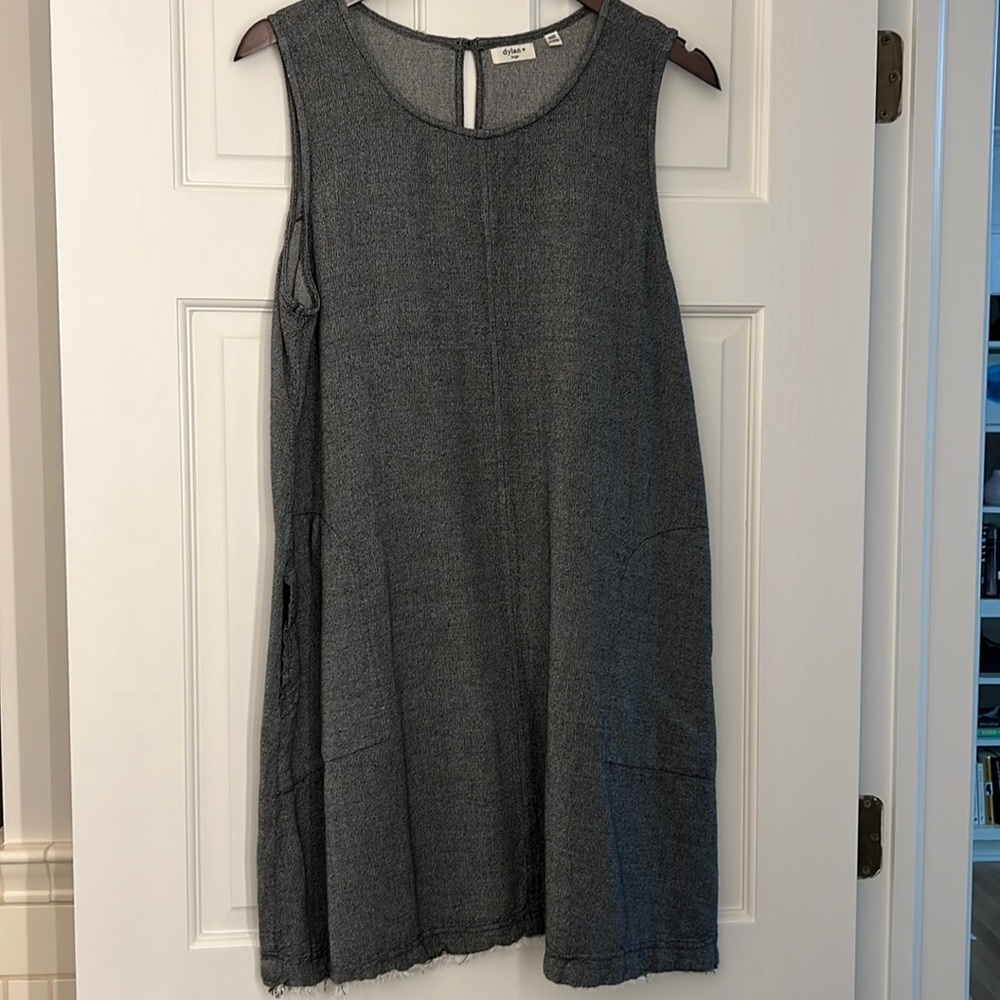 EUC Dylan denim tank-style dress. Large
